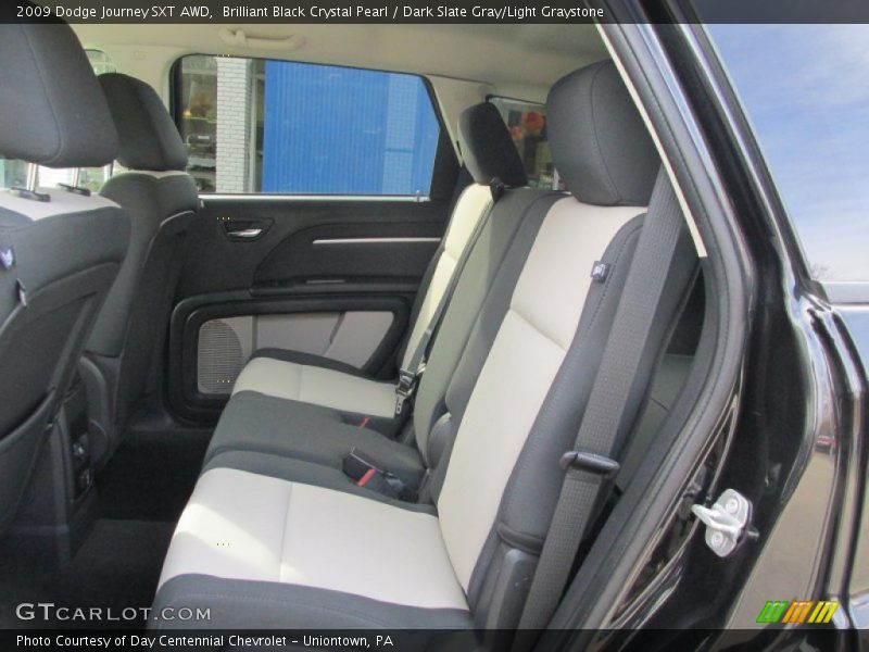 Brilliant Black Crystal Pearl / Dark Slate Gray/Light Graystone 2009 Dodge Journey SXT AWD
