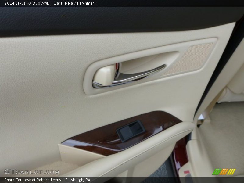 Claret Mica / Parchment 2014 Lexus RX 350 AWD