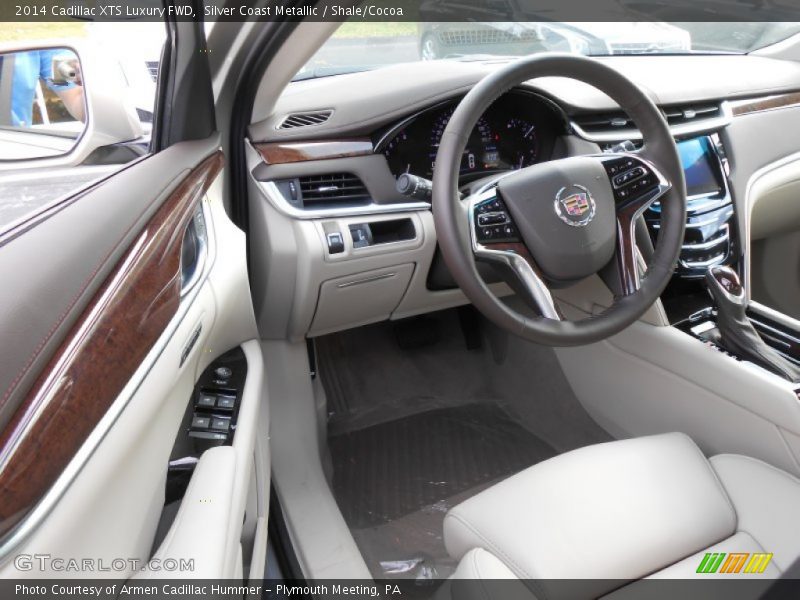 Silver Coast Metallic / Shale/Cocoa 2014 Cadillac XTS Luxury FWD