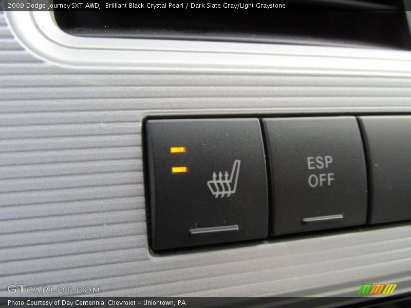 Brilliant Black Crystal Pearl / Dark Slate Gray/Light Graystone 2009 Dodge Journey SXT AWD
