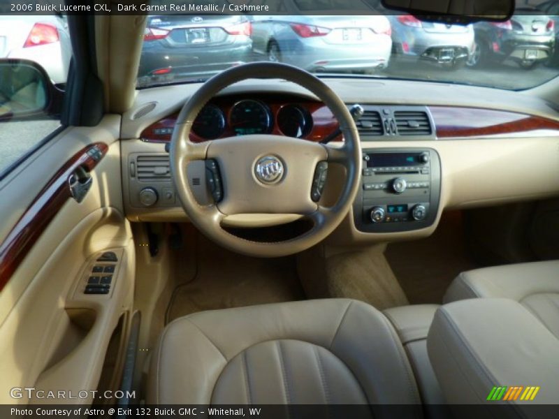 Dark Garnet Red Metallic / Cashmere 2006 Buick Lucerne CXL