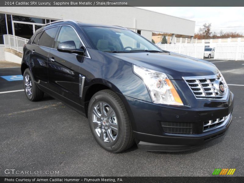 Front 3/4 View of 2014 SRX Luxury