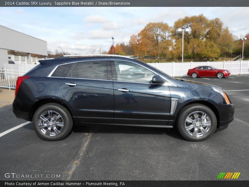  2014 SRX Luxury Sapphire Blue Metallic