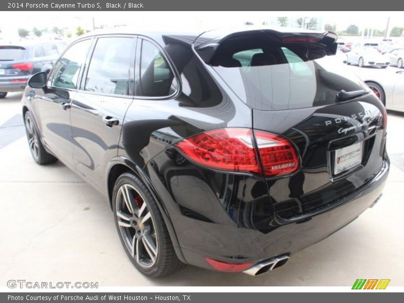 Black / Black 2014 Porsche Cayenne Turbo S
