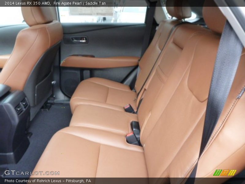 Fire Agate Pearl / Saddle Tan 2014 Lexus RX 350 AWD
