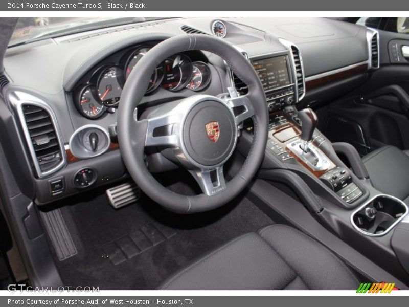  2014 Cayenne Turbo S Black Interior