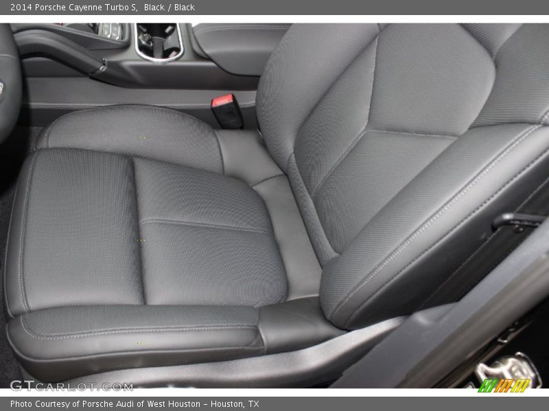 Black / Black 2014 Porsche Cayenne Turbo S