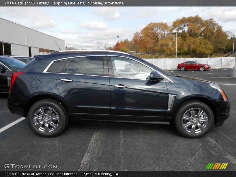  2014 SRX Luxury Sapphire Blue Metallic
