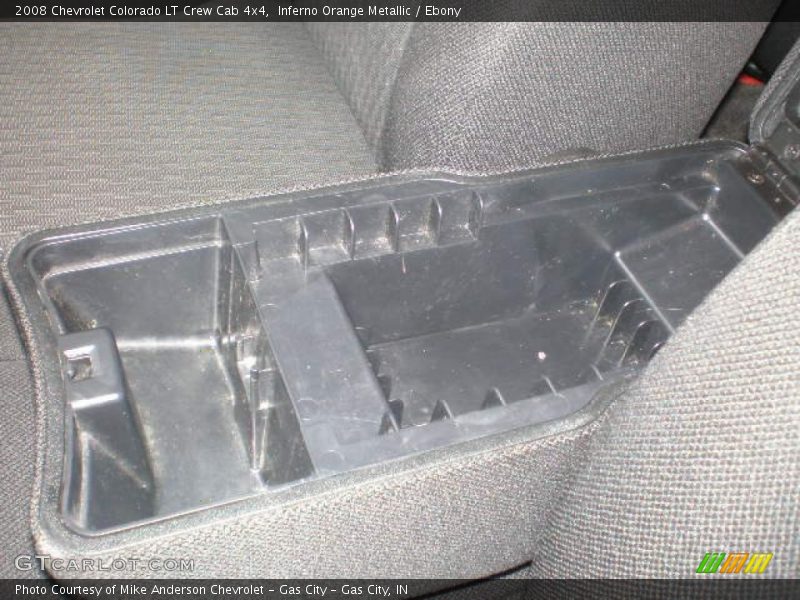 Inferno Orange Metallic / Ebony 2008 Chevrolet Colorado LT Crew Cab 4x4