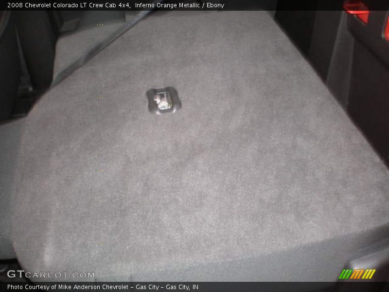 Inferno Orange Metallic / Ebony 2008 Chevrolet Colorado LT Crew Cab 4x4