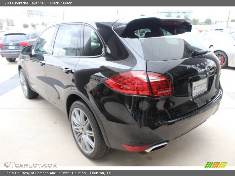 Black / Black 2014 Porsche Cayenne S