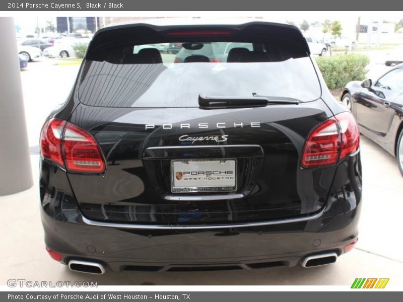 Black / Black 2014 Porsche Cayenne S