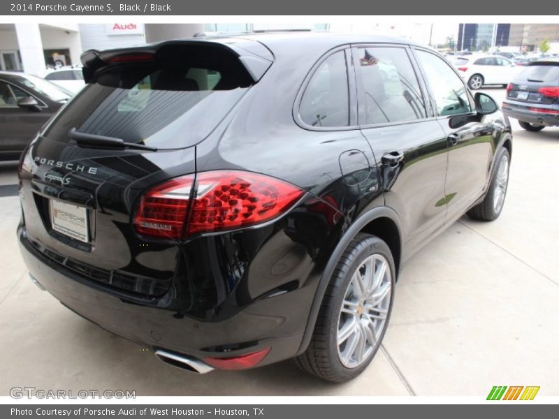 Black / Black 2014 Porsche Cayenne S