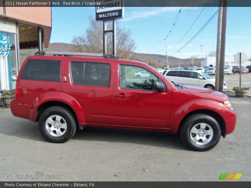 Red Brick / Graphite 2011 Nissan Pathfinder S 4x4