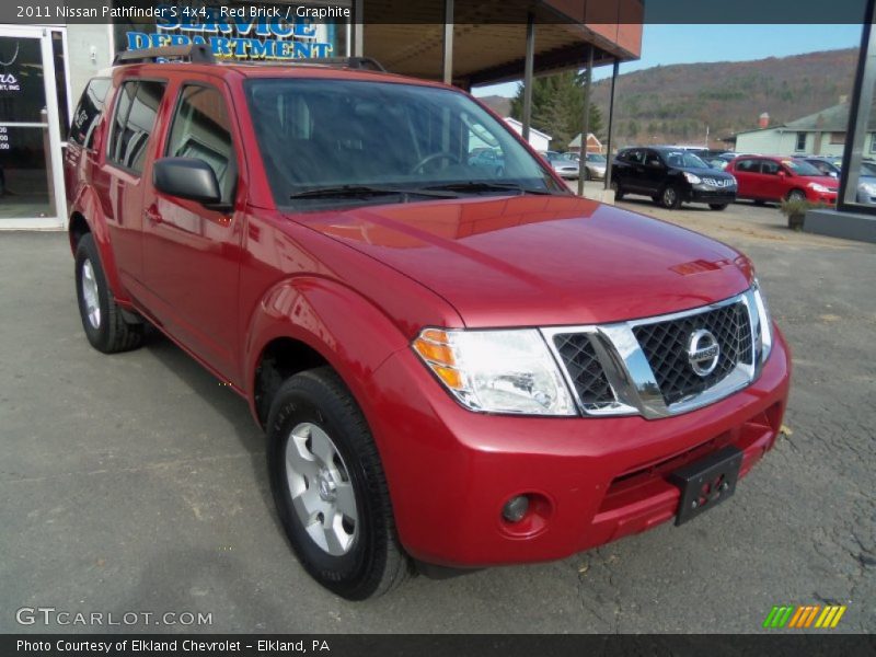 Red Brick / Graphite 2011 Nissan Pathfinder S 4x4