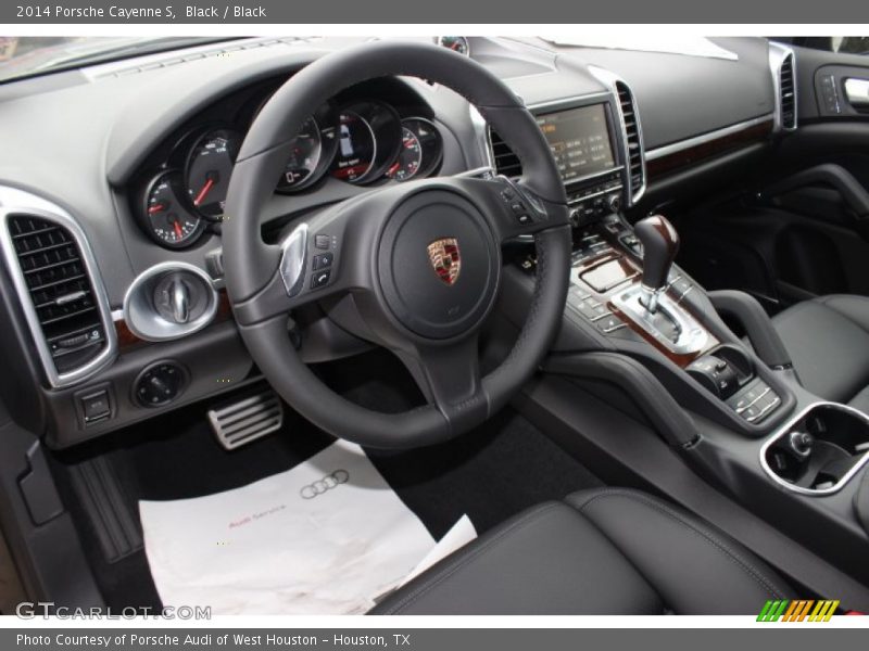 Black / Black 2014 Porsche Cayenne S