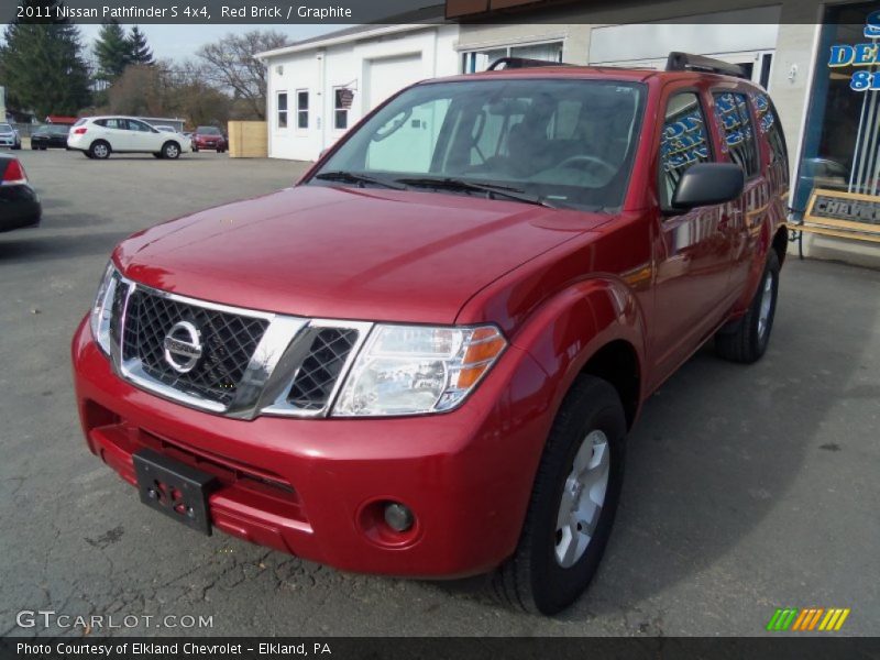Red Brick / Graphite 2011 Nissan Pathfinder S 4x4