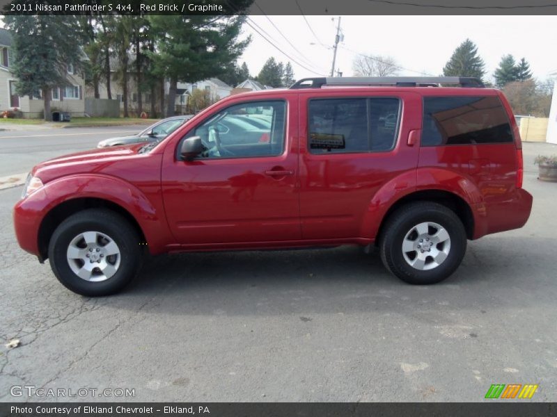 Red Brick / Graphite 2011 Nissan Pathfinder S 4x4