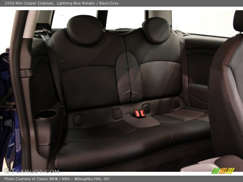 Lightning Blue Metallic / Black/Grey 2009 Mini Cooper Clubman