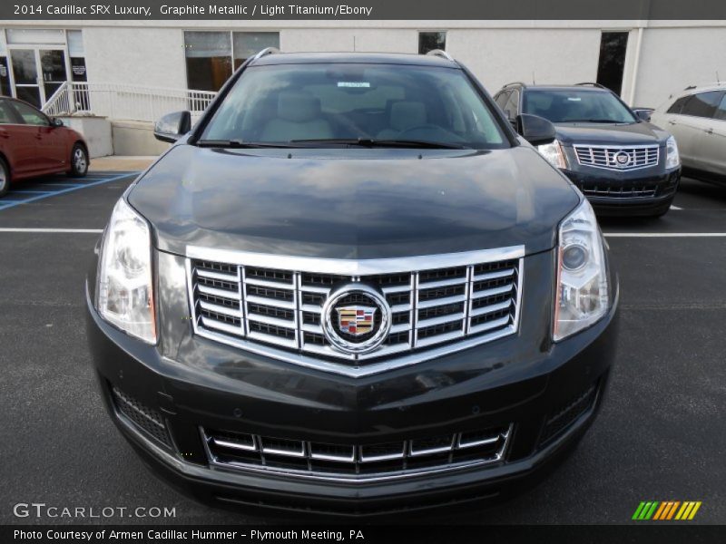 Graphite Metallic / Light Titanium/Ebony 2014 Cadillac SRX Luxury