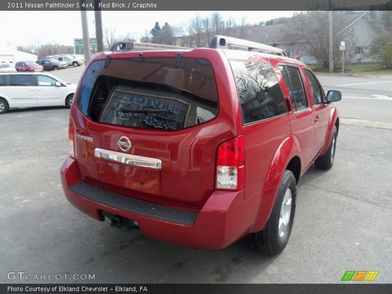 Red Brick / Graphite 2011 Nissan Pathfinder S 4x4