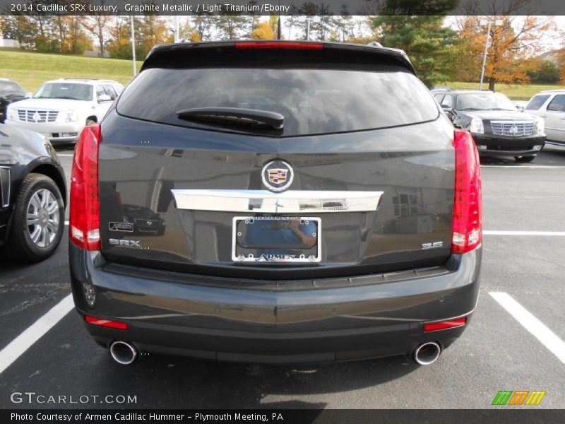 Graphite Metallic / Light Titanium/Ebony 2014 Cadillac SRX Luxury