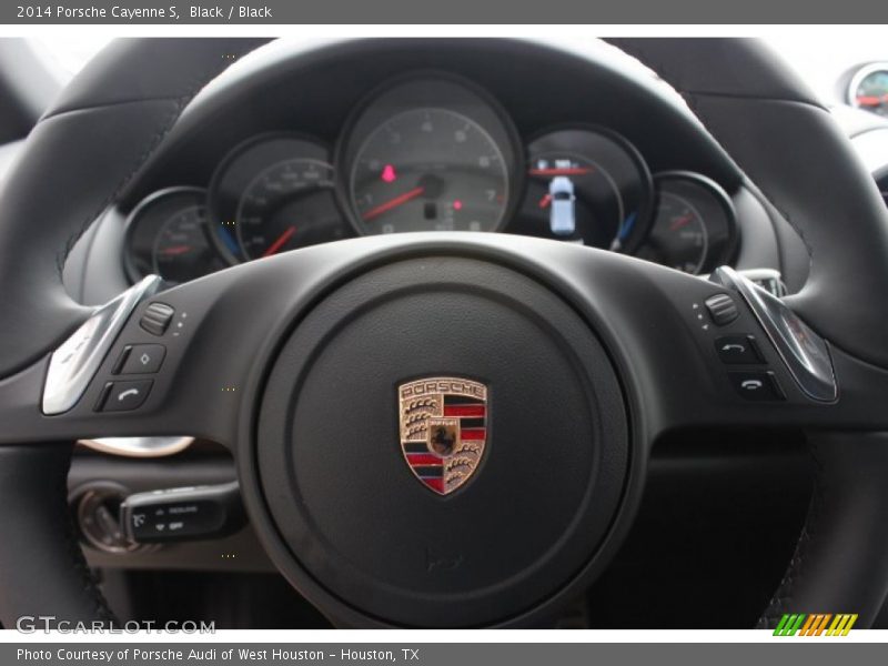 Black / Black 2014 Porsche Cayenne S