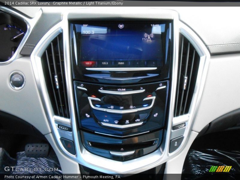 Graphite Metallic / Light Titanium/Ebony 2014 Cadillac SRX Luxury