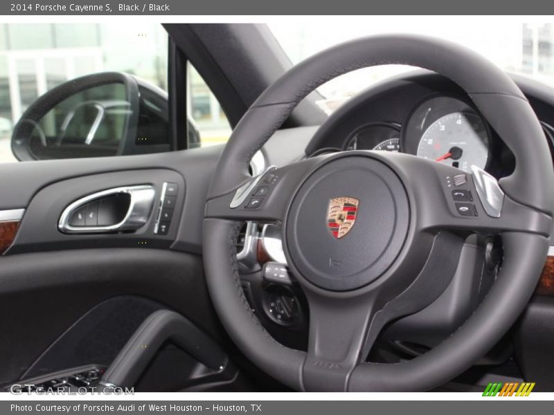 Black / Black 2014 Porsche Cayenne S