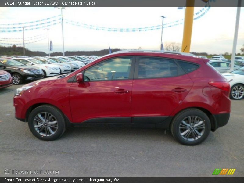  2014 Tucson SE AWD Garnet Red