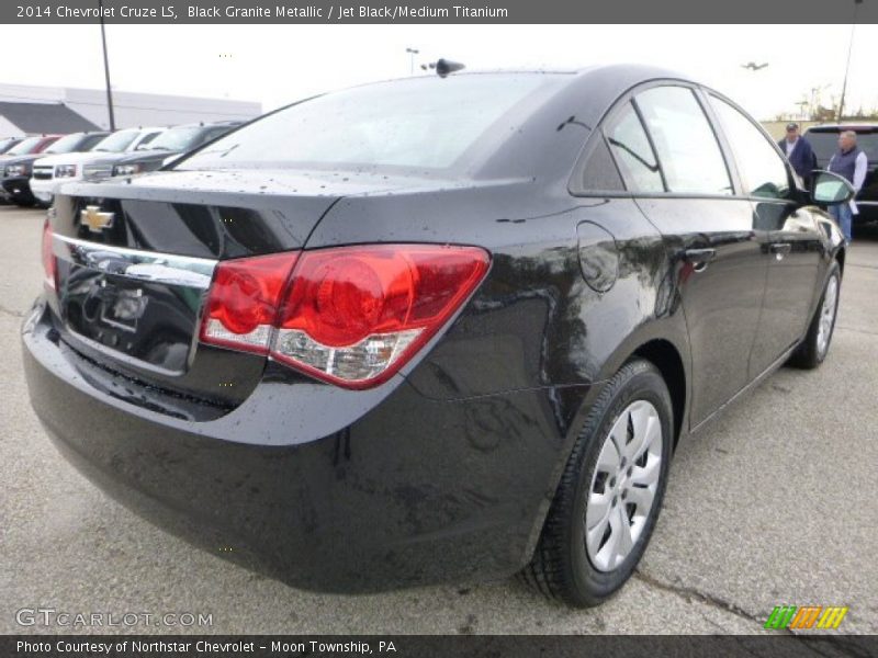 Black Granite Metallic / Jet Black/Medium Titanium 2014 Chevrolet Cruze LS