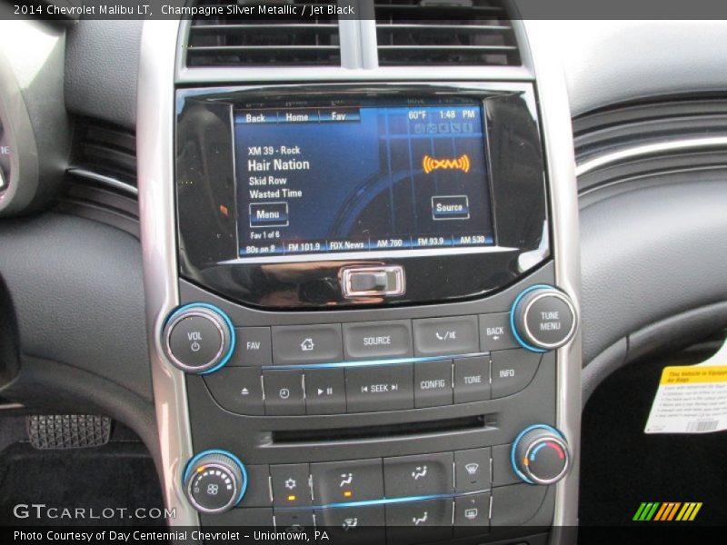 Champagne Silver Metallic / Jet Black 2014 Chevrolet Malibu LT