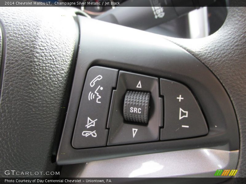 Champagne Silver Metallic / Jet Black 2014 Chevrolet Malibu LT
