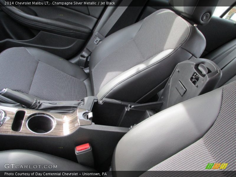 Champagne Silver Metallic / Jet Black 2014 Chevrolet Malibu LT
