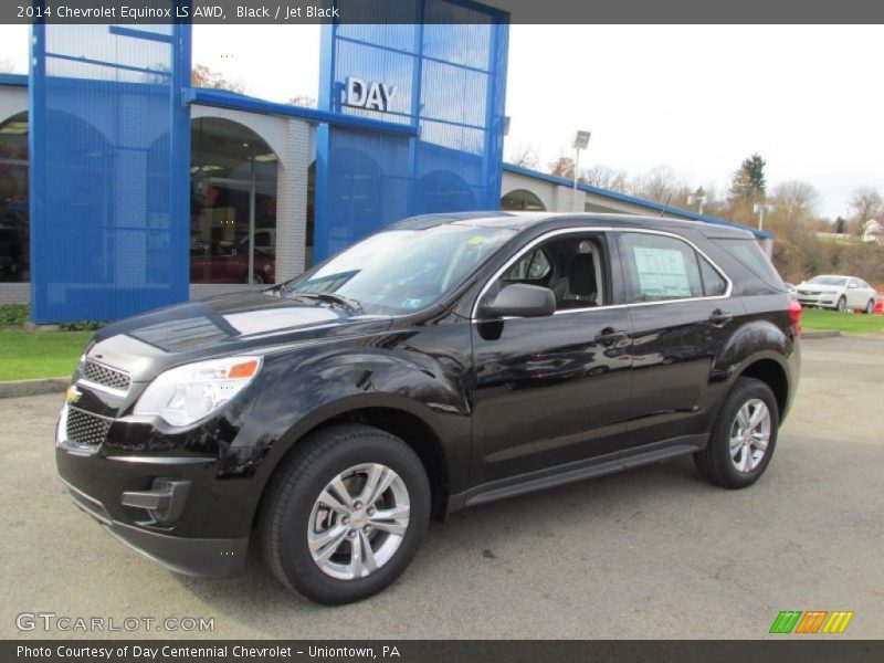 Black / Jet Black 2014 Chevrolet Equinox LS AWD