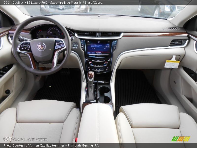 Sapphire Blue Metallic / Shale/Cocoa 2014 Cadillac XTS Luxury FWD