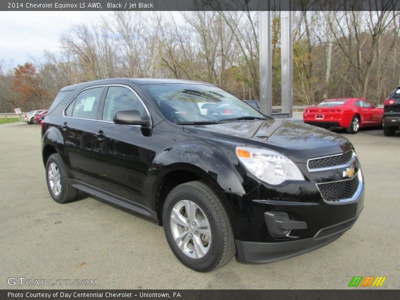 Black / Jet Black 2014 Chevrolet Equinox LS AWD