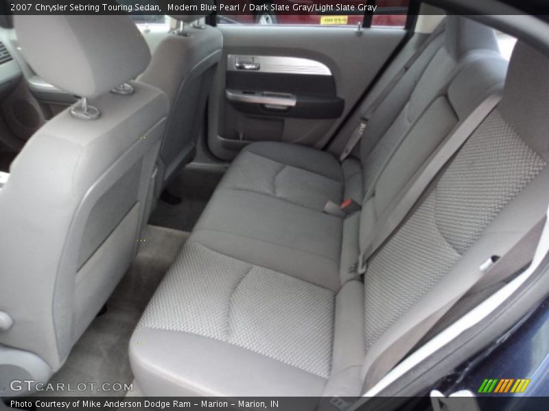 Modern Blue Pearl / Dark Slate Gray/Light Slate Gray 2007 Chrysler Sebring Touring Sedan