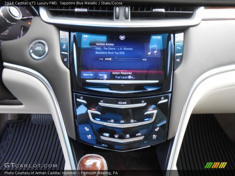 Sapphire Blue Metallic / Shale/Cocoa 2014 Cadillac XTS Luxury FWD