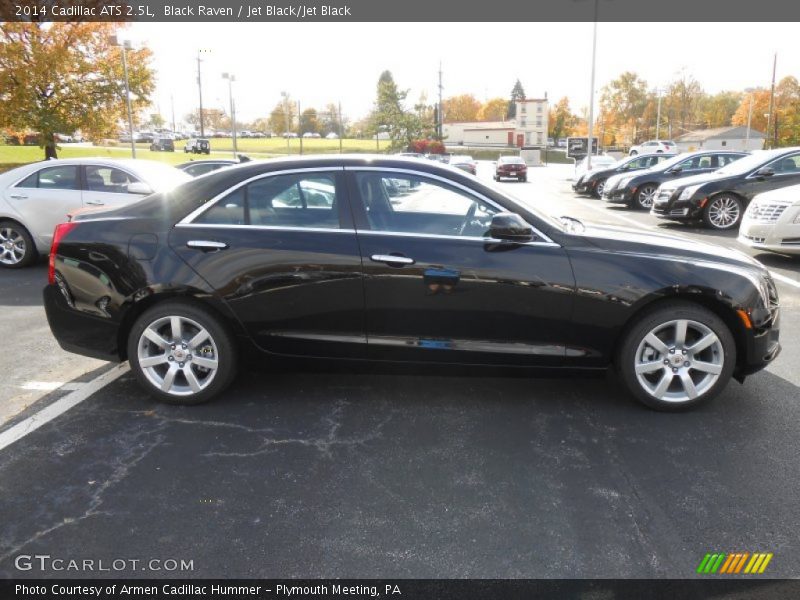 Black Raven / Jet Black/Jet Black 2014 Cadillac ATS 2.5L