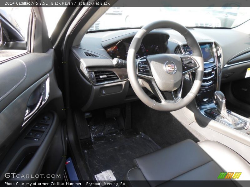 Black Raven / Jet Black/Jet Black 2014 Cadillac ATS 2.5L