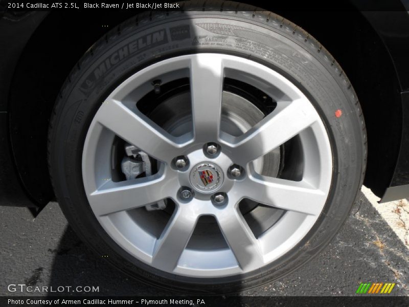 Black Raven / Jet Black/Jet Black 2014 Cadillac ATS 2.5L