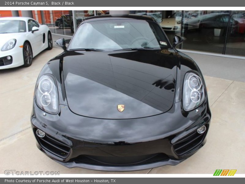 Black / Black 2014 Porsche Cayman S