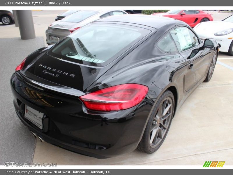 Black / Black 2014 Porsche Cayman S