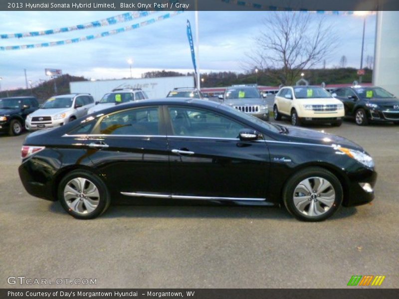  2013 Sonata Hybrid Limited Black Onyx Pearl