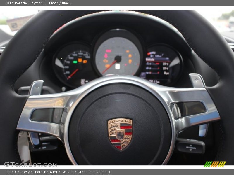 Black / Black 2014 Porsche Cayman S