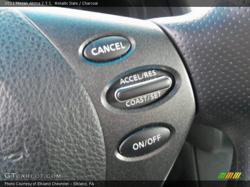 Metallic Slate / Charcoal 2011 Nissan Altima 2.5 S