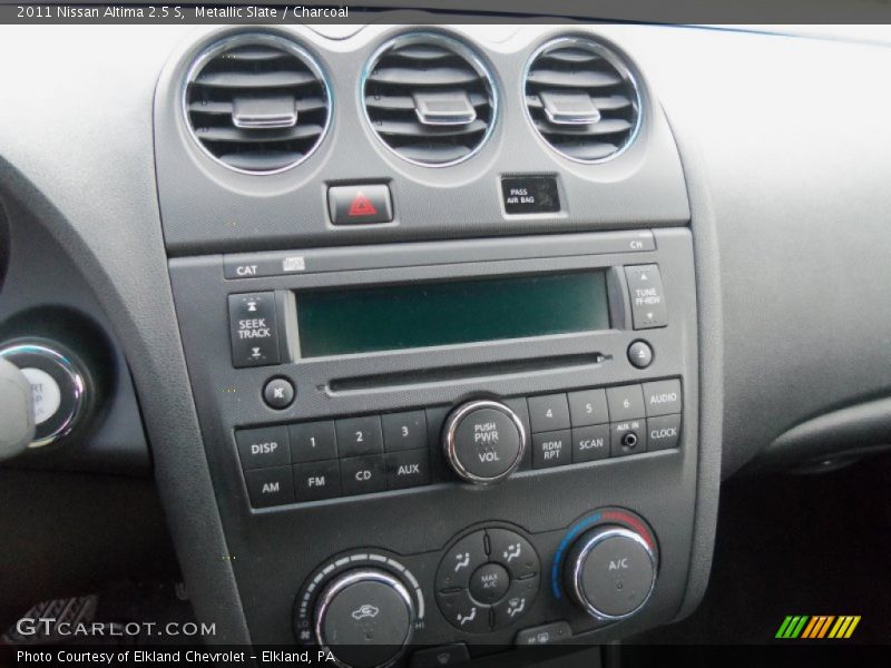Metallic Slate / Charcoal 2011 Nissan Altima 2.5 S