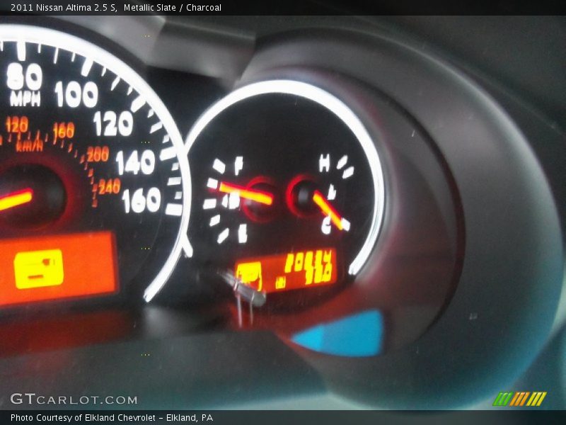 Metallic Slate / Charcoal 2011 Nissan Altima 2.5 S