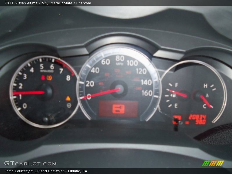 Metallic Slate / Charcoal 2011 Nissan Altima 2.5 S